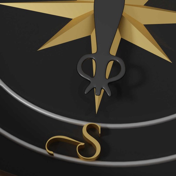 Compass model - TurboSquid 1250974