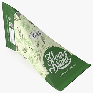 Triangle Aseptic Package Mockup Green Mockup