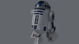 3D R2D2 model