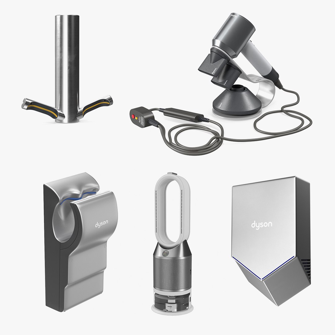 Dyson Appliances Collection 3 3D model preview