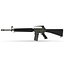 Gewehr M16A2 3D-Modell