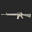 Gewehr M16A2 3D-Modell