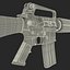 Gewehr M16A2 3D-Modell