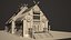 medieval viking house 3D model