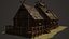medieval viking house 3D model