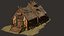 medieval viking house 3D model