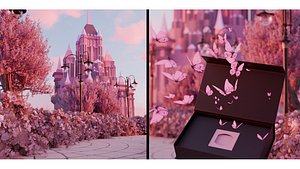 3D fantasy land model