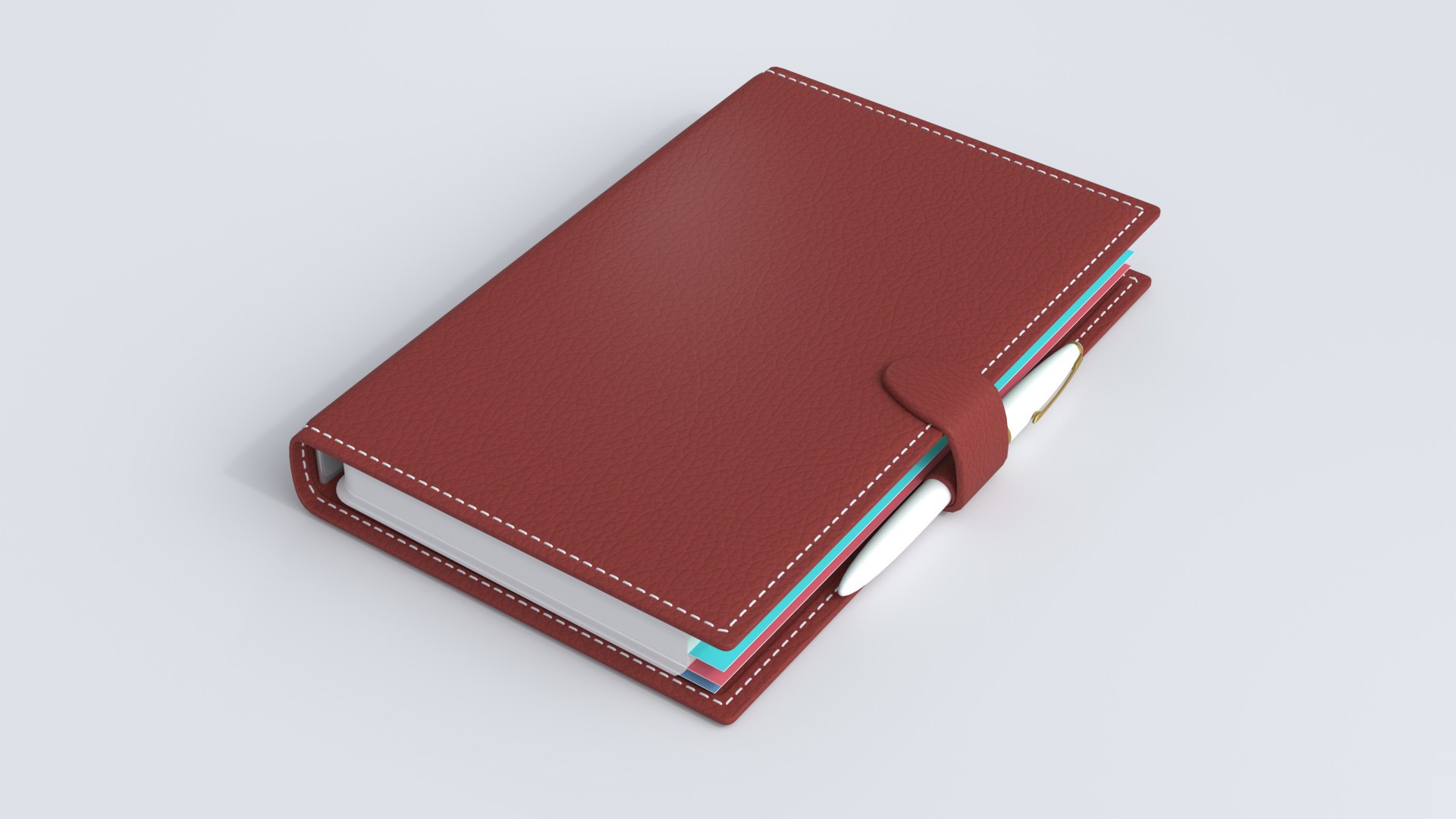 3D agenda organizer model - TurboSquid 1633316