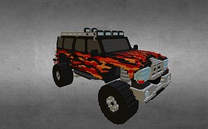 Voxel Monster Truck 01