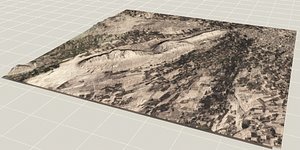 3d afghanistan kandahar model
