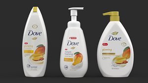 Dove Body Wash 3D model