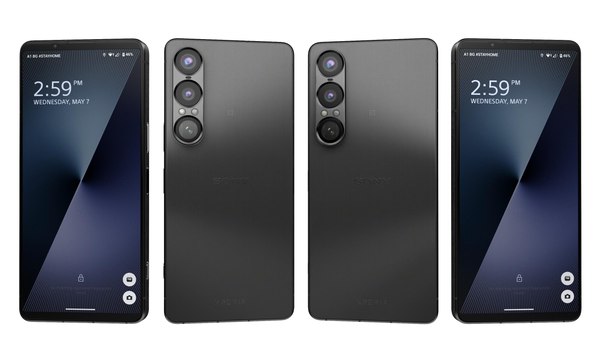 modelo 3d Sony Xperia 1 VII Negro Pizarra - TurboSquid 2408518