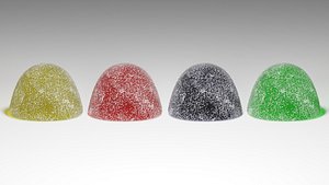 3D Gum Drops model