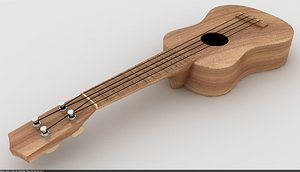 ukulele 3d 3dm