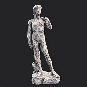 david stylized 2 3D model
