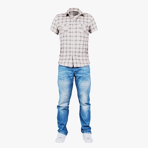 3D Casual Outfit 61 Remastered