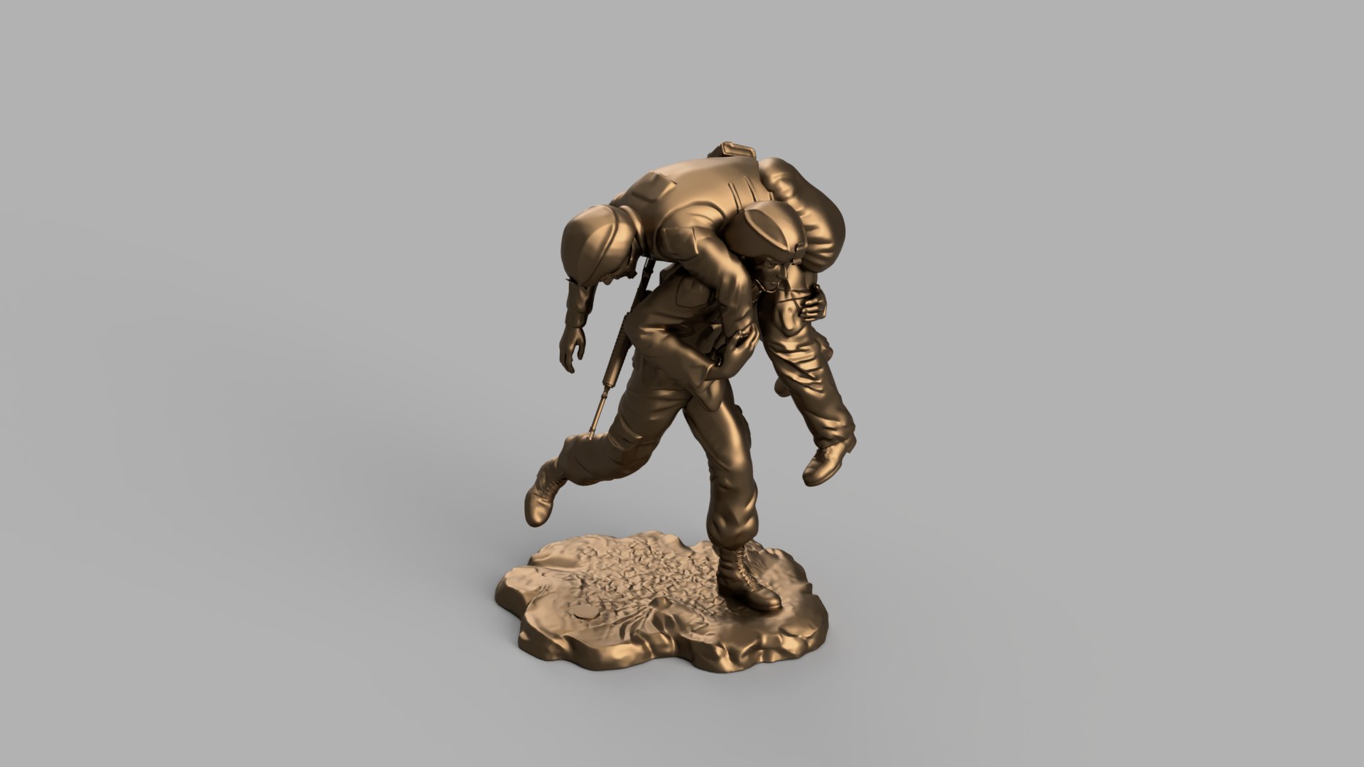 Soldier Model - TurboSquid 2270456