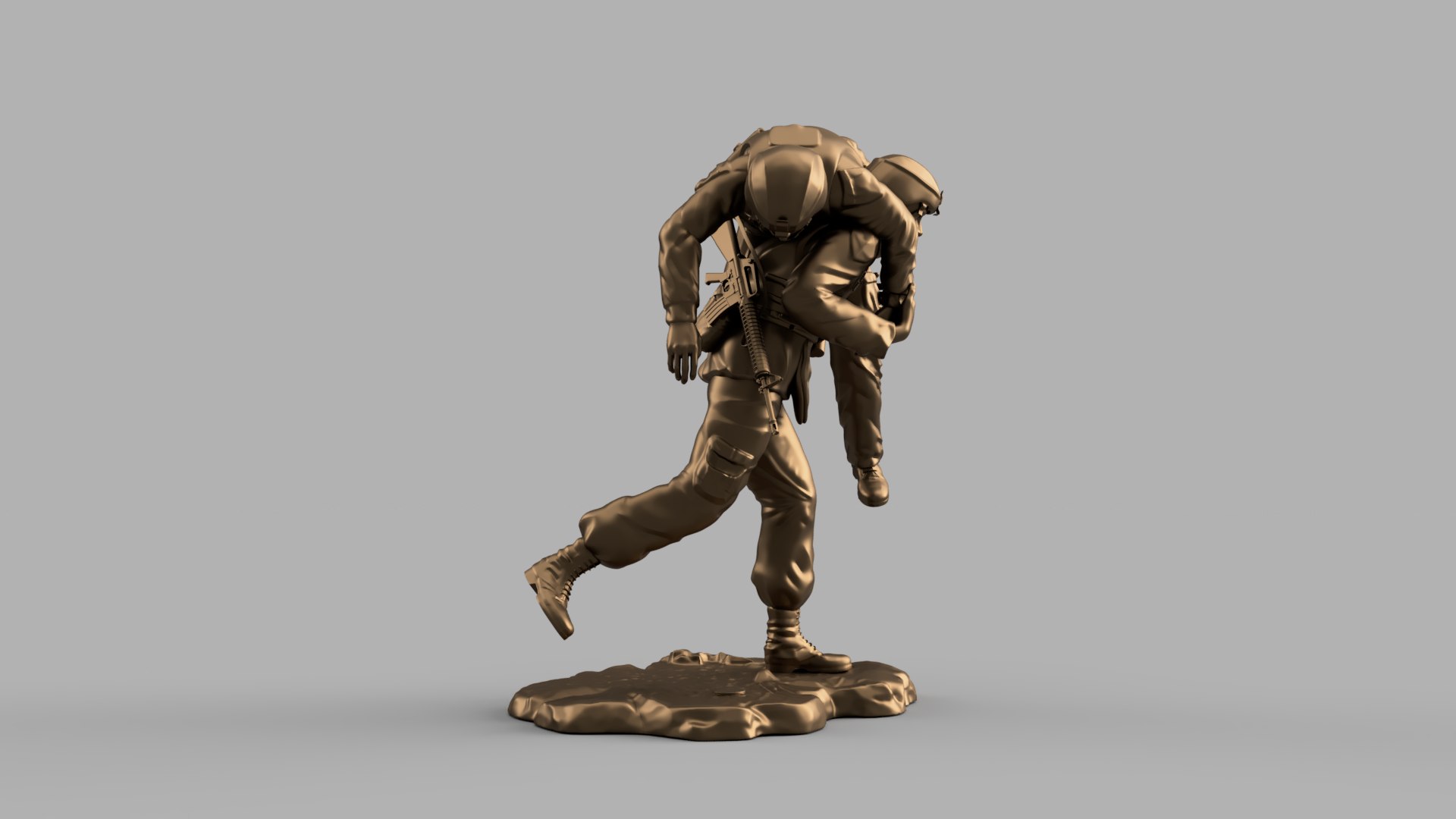 Soldier Model - TurboSquid 2270456