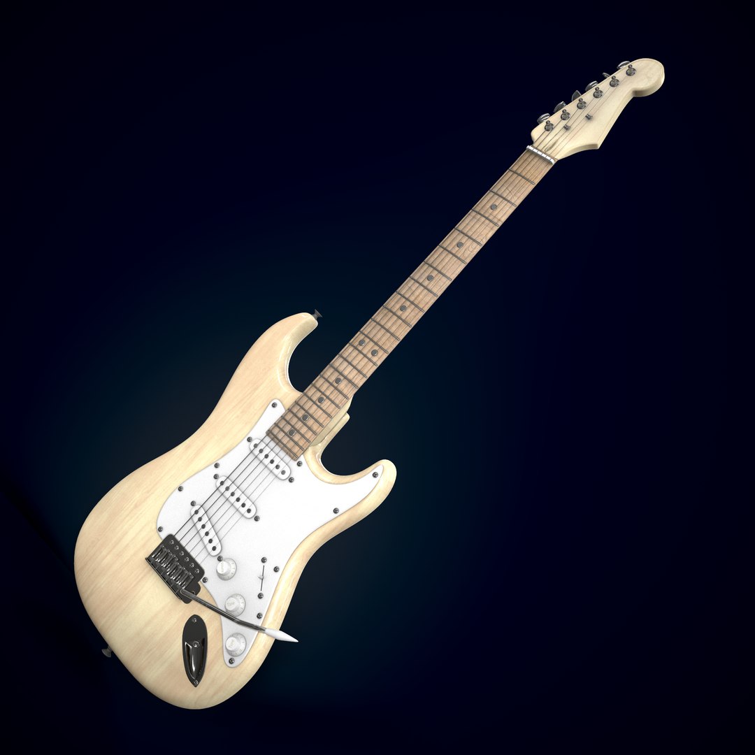 Electric Guitar Homage HEG-310 Model - TurboSquid 1783363