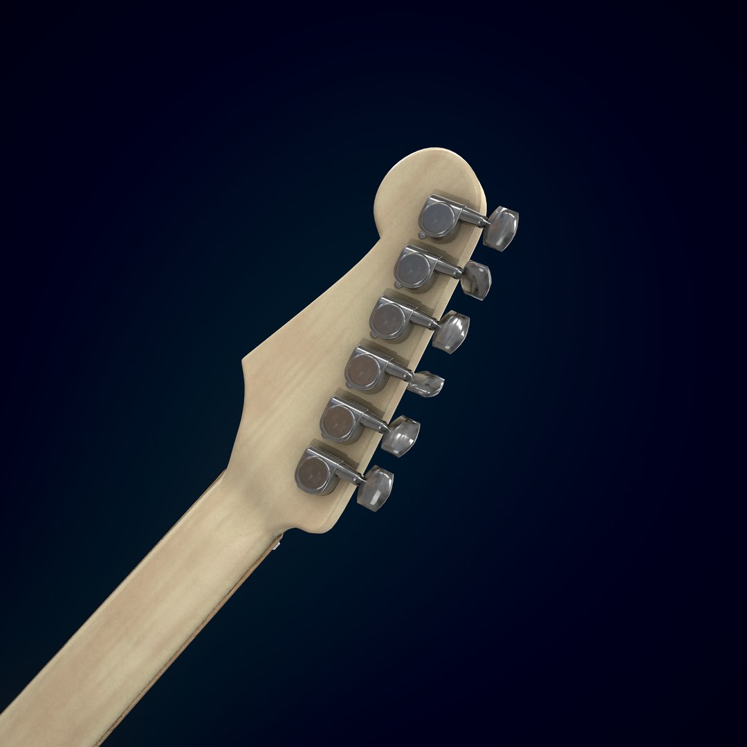 Electric Guitar Homage HEG-310 Model - TurboSquid 1783363