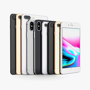 Apple iPhone X, 8, 8+ in all colors