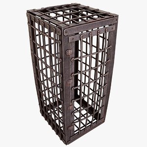 Iron Prison Cage 3D model