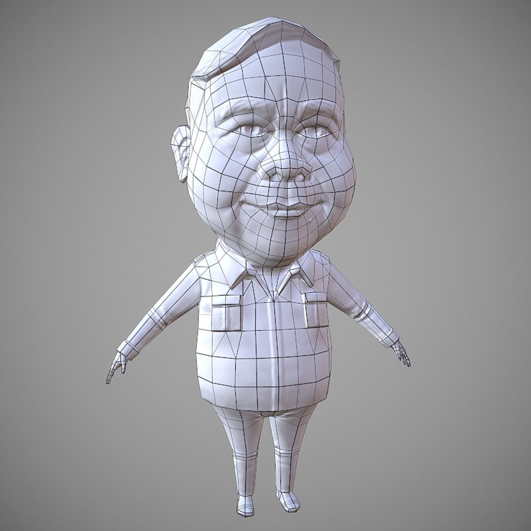3D Prabowo Model - TurboSquid 1335015