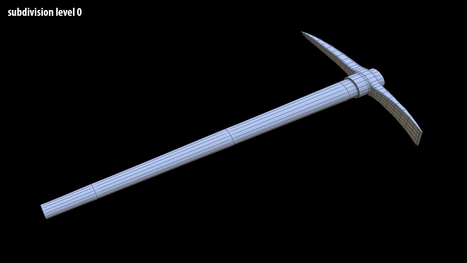 Pick Axe Pickaxe 3D Model - TurboSquid 1649282