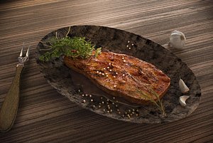 steak 3D model