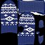 Pair of Blue Wool Mittens