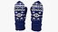 Pair of Blue Wool Mittens