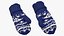 Pair of Blue Wool Mittens
