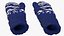 Pair of Blue Wool Mittens