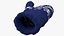Pair of Blue Wool Mittens