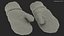 Pair of Blue Wool Mittens