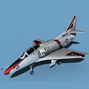 3D Douglas TA-4D Skyhawk V04 USN