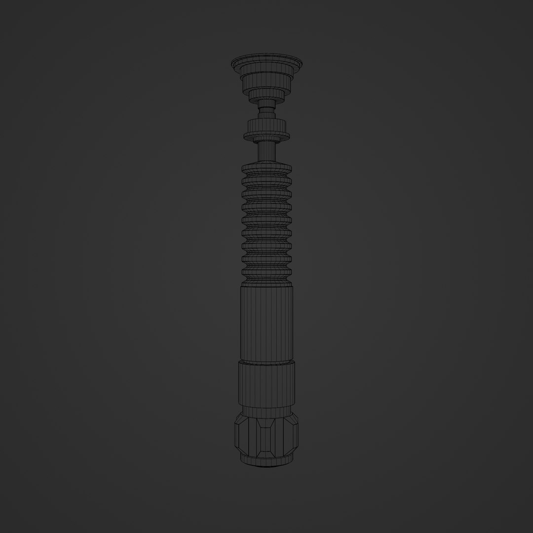 Luke Skywalker second Lightsaber 3D model https://p.turbosquid.com/ts-thumb/L1/dBCJje/nz/wireframe_2/png/1717076580/1920x1080/fit_q87/cf128b12ce0d2170bb0d686d902514b4d340b67a/wireframe_2.jpg