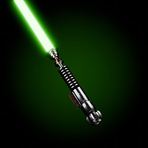 Luke Skywalker second Lightsaber