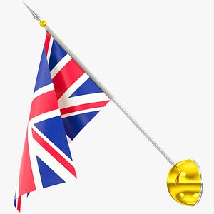 British Flag V10 3D model