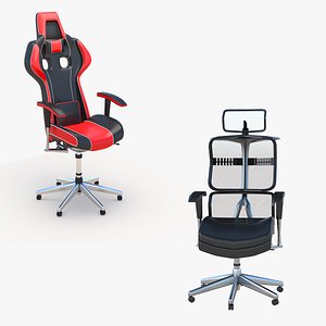 3D Office Chair and Game Seat