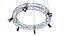 Circular Truss Stage LED Wash Lighting Studio