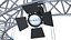 Circular Truss Stage LED Wash Lighting Studio