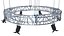 Circular Truss Stage LED Wash Lighting Studio