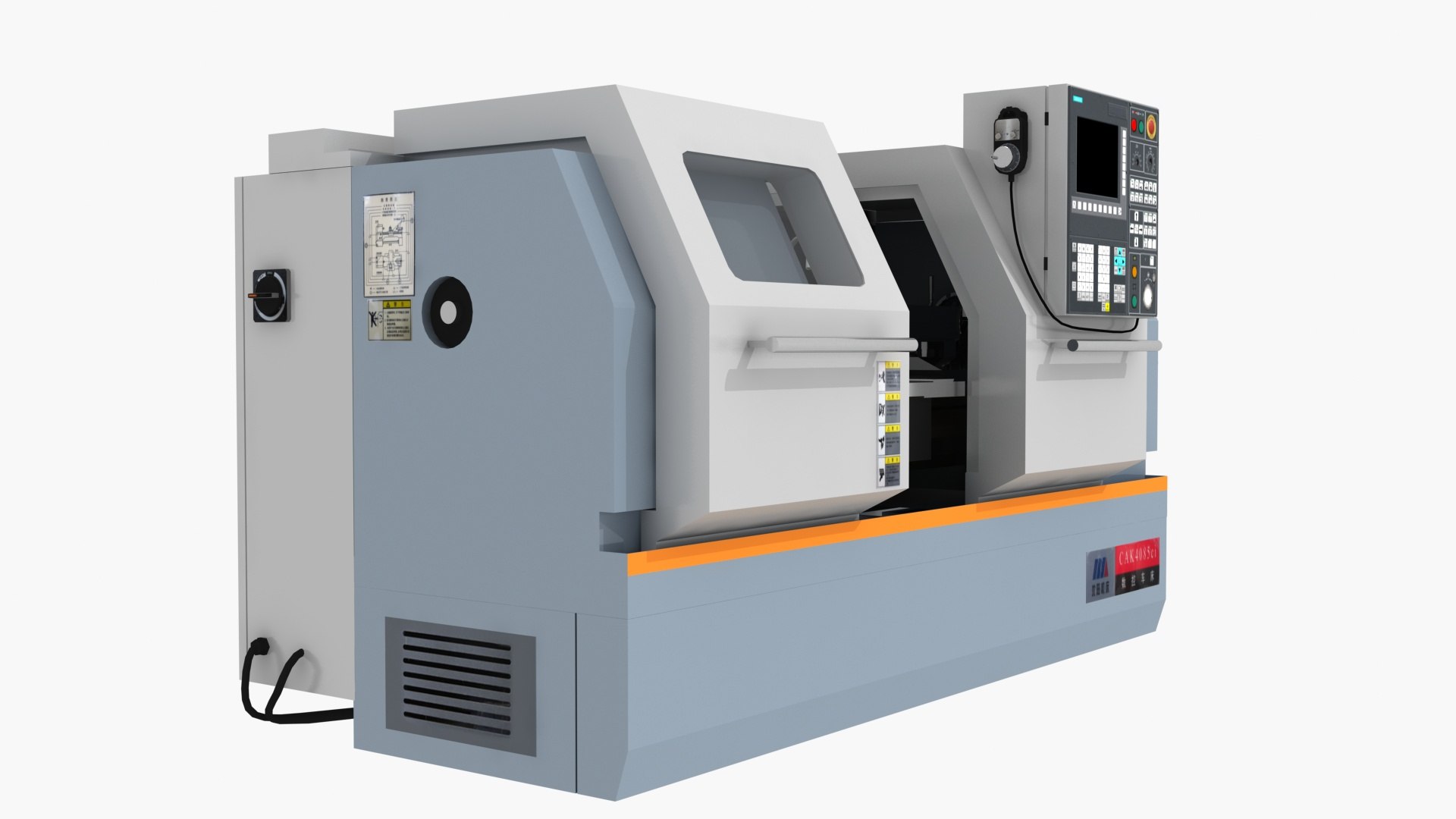 CNC Lathe Universal 3D Model - TurboSquid 2081288