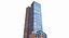 Millennium Point Ritz-Carlton PBR Low Poly