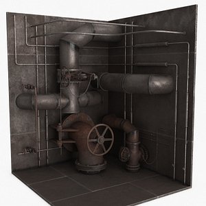 Industrial Pipes v2 model