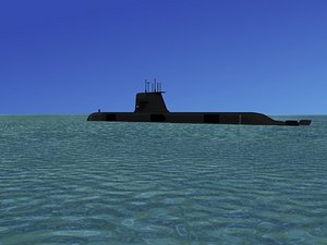 subs collins class submarines 3d 3ds