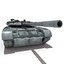 Russian Battle Tank Black Eagle