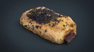 neapolitan chocolate 3d model