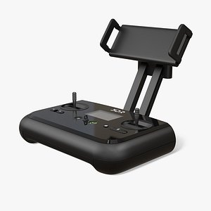 3D 3dr solo drone remote model